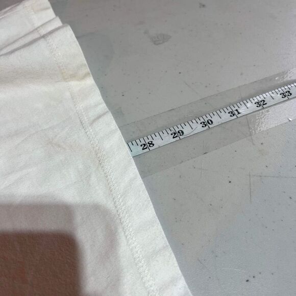 Vintage Disney Mickey Inc Mickey Mouse Short Sleeve Henley Shirt White Size S/M - Picture 8 of 8